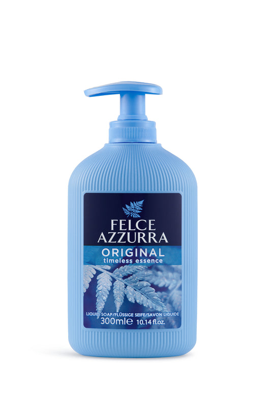 Image d'un savon liquide original Felce azzurra.